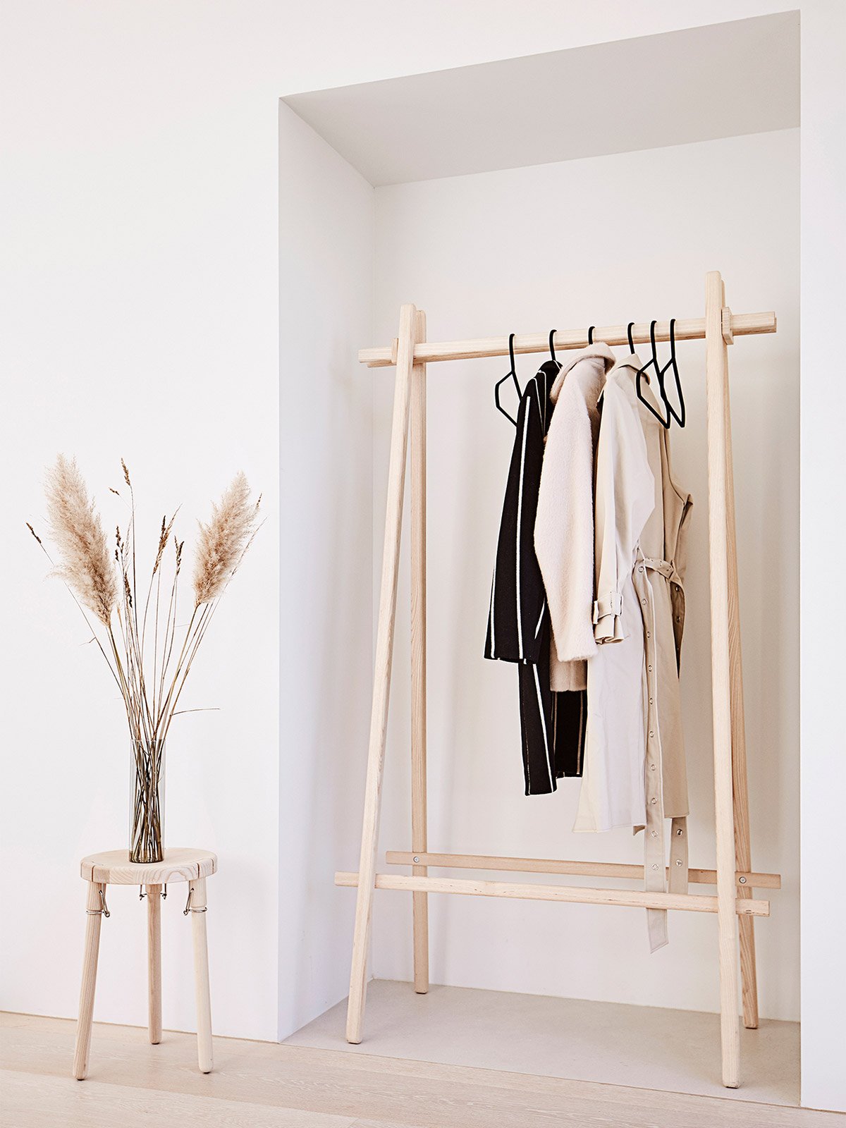 Clothes Rack Kist ash clothes rack + fit kit – miljuu